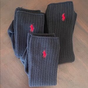 Ralph Lauren Socks- 3 pair